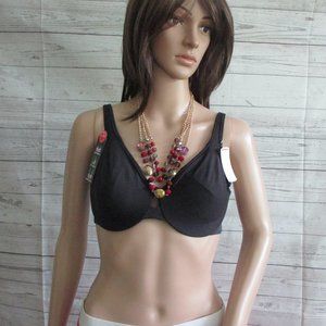 NWT - The Lily Fit black bra - sz 34D
